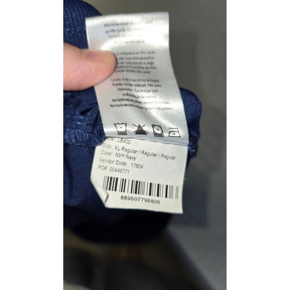 Landau ProFlex Navy Blue Cargo Scrub Pants Womens XL Regular Drawstring - Picture 6 of 10